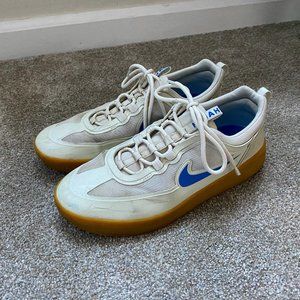Nike Nyjah 2.0 White Light Photo Blue Gum, Size 8.5